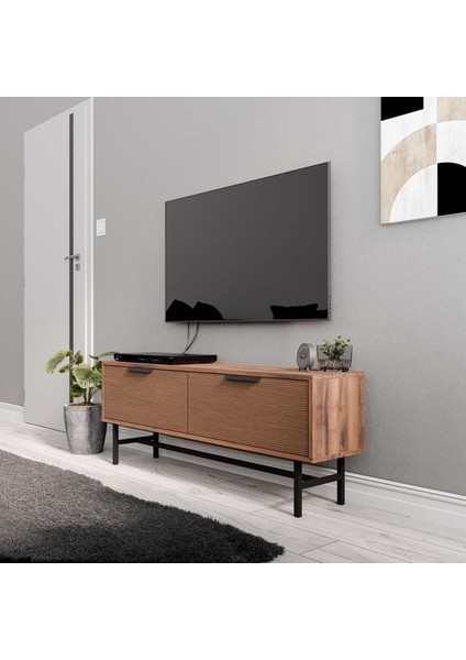 4012 Blanco 138 cm (Metal Ayaklı) Tv Ünitesi Hat Kaplan