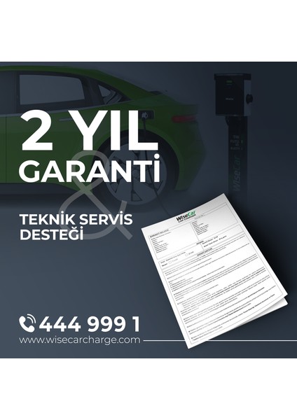 22 Kw Taşınabilir Elektrikli Araç Şarj Cihazı WTP3