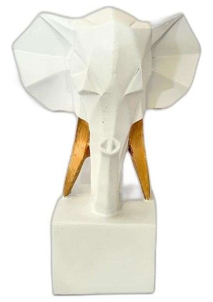 Kübik Fil Başı Biblo fiyatları