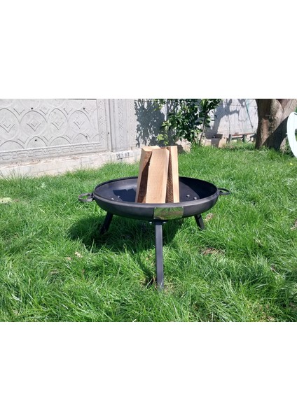 Ateş Çukuru Çap:600 mm (Profil Ayaklı) (Izgaralı)