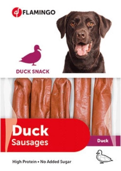 Flamingo Ducksnack Ördekli Sosis Köpek Ödülü 85gr