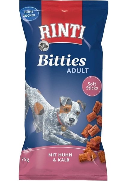 Bitties Yetişkin Köpek Ödülü Tavuk-dana 75gr fiyatları