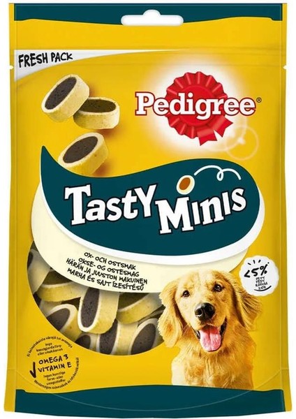 Tasty Minis Sığır Etli ve Peynirli Köpek Ödül Maması 140gr