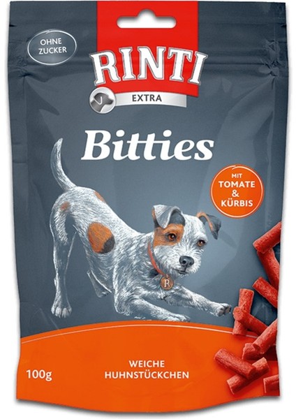 Bitties Köpek Ödülü Tavuk-Domates 100g