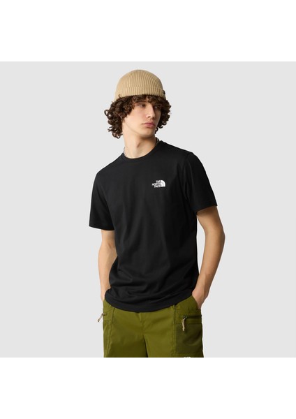 Simple Dome Erkek Siyah Tişört (NF0A87NGJK31)
