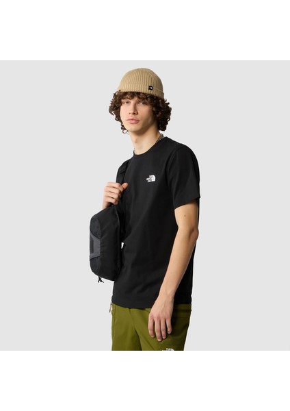 Simple Dome Erkek Siyah Tişört (NF0A87NGJK31) fırsatları