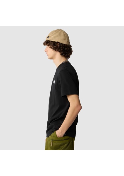 Simple Dome Erkek Siyah Tişört (NF0A87NGJK31) indirimleri