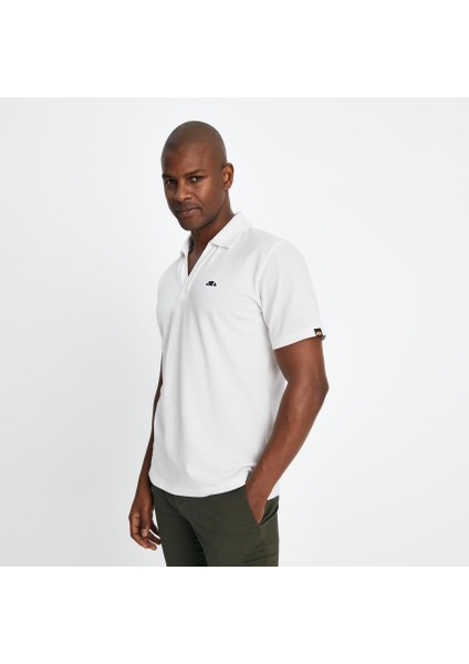 Erkek Polo Tişört Ekru EM146-OF