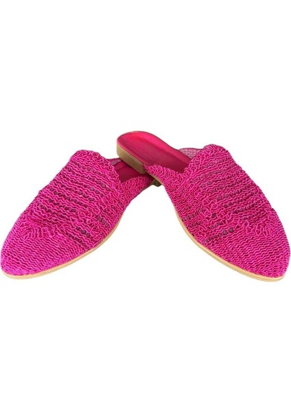 Kadın Dantel Işlemeli Terlik Pembe fiyatları
