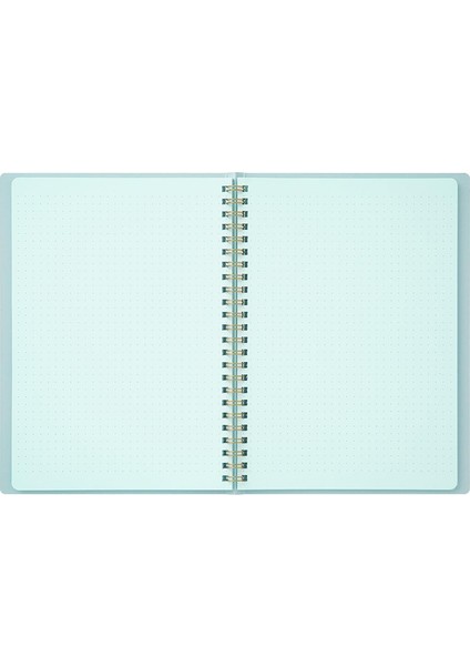 Ring Notebook A5 Color Dotted Noktalı Defter Blue