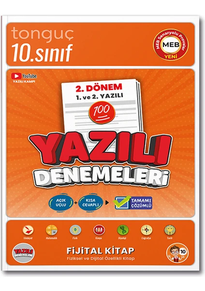 10. Sınıf Yazılı Denemeleri 2. Dönem 1 ve 2. Yazılı