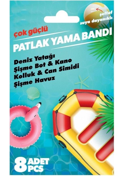 Patlak Yama Bandı Deniz Yatağı,şişme Bot,kano,şişme Havuz,can Simidi Tamir Bandı