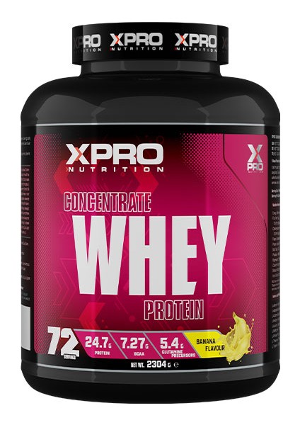 Xpro Whey Protein Tozu 2304 Gr Muz Aromalı