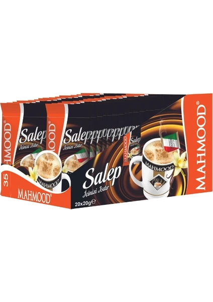 Mahmood Tarçınlı Salep 20 Adet X 20 gr