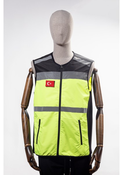 Su Geçirmez Aplike ve Reflektör Detaylı Motorcu Yeleği fırsatları
