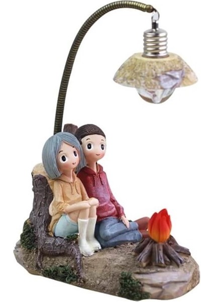 Kişiye Özel Mutlu Sevgili Aşıklar Işıklı Biblo fiyatları