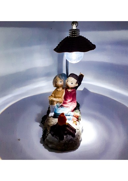 Kişiye Özel Mutlu Sevgili Aşıklar Işıklı Biblo fırsatları