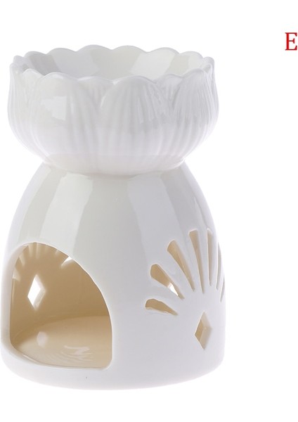 Mor Tarzı Seramik Mumluk Yağ Tütsü Brülör Esansiyel Aromaterapi Yağ Brülör Lambaları Porselen Ev Oturma Odası Dekorasyonu (Yurt Dışından)