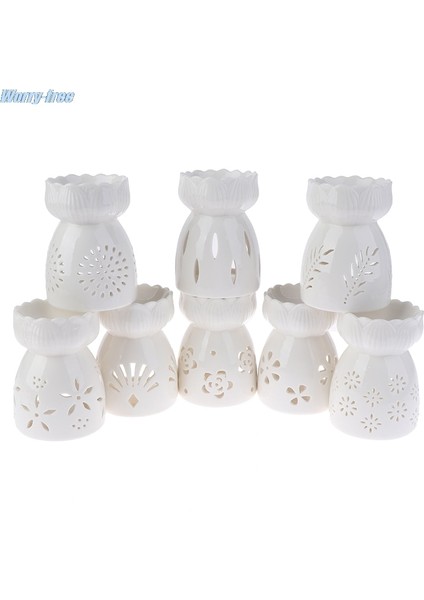 Mor Tarzı Seramik Mumluk Yağ Tütsü Brülör Esansiyel Aromaterapi Yağ Brülör Lambaları Porselen Ev Oturma Odası Dekorasyonu (Yurt Dışından) modelleri