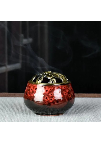 Huang Tarzı Aksesuarlar Ev Dekorasyonu Taşınabilir Porselen Buhurdan Budizm Tütsü Seramik Tütsü Brülörleri Ev Çay Evi Yoga Stüdyosu (Yurt Dışından) fiyatları