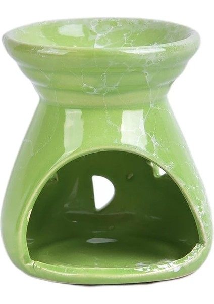 Mor Tarzı Seramik Esansiyel Yağ Lambası Aroma Brülör Aromaterapi Mum Koku Tutacağı (Yurt Dışından)