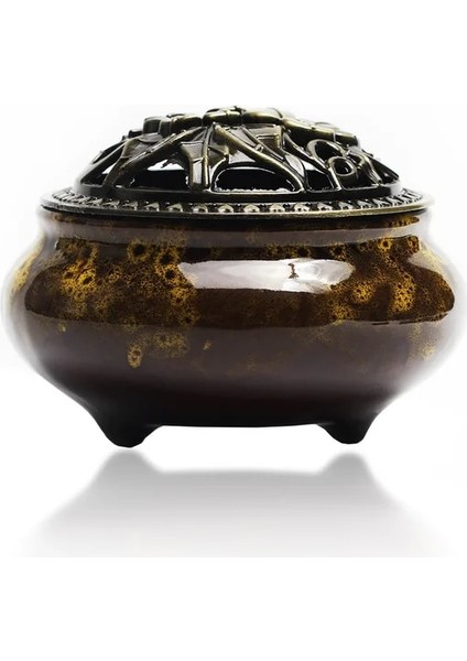 Siyah Stil Seramik Tütsü Brülörü - Seramik Palo Santo Tütsü Brülörü - Yaratıcı Seramik Tütsülük - Vintage Tütsülük (Yurt Dışından) indirimleri