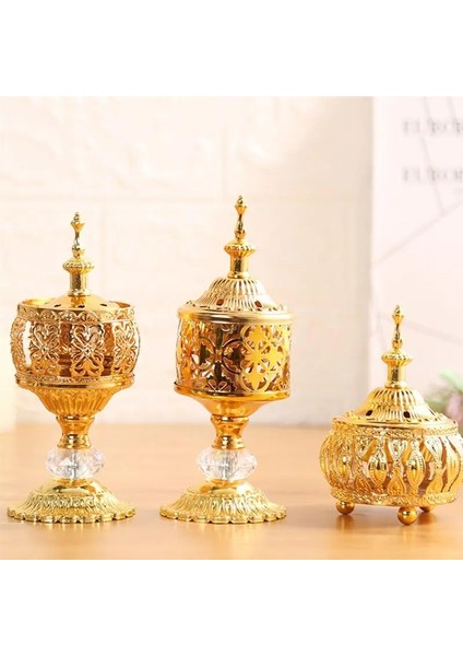 Mor Tarzı 1 Adet Narin Orta Doğu Avrupa Dantel Tütsü Brülör Ev Dekor Için Orta Doğu Arap Tütsü Brülör Ramazan Süsler Için (Yurt Dışından)