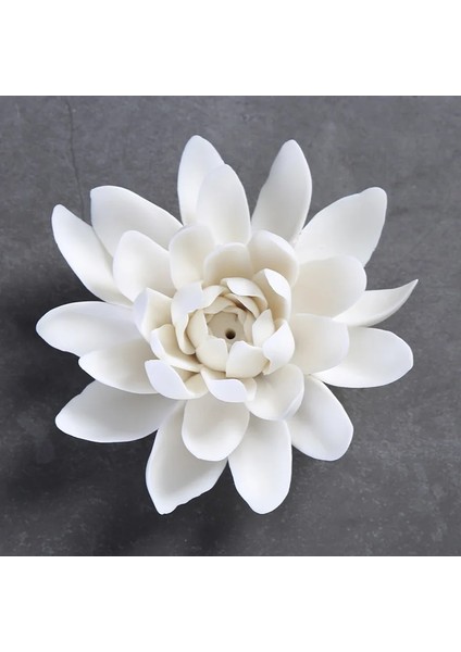 S 6.6x3.2cm Stili Çok Stiller Seramik Lotus Tütsü Brülör Ev Dekorasyonu Tütsü Çubuk Tutucu El Yapımı Budist Aromaterapi Buhurdan Ofis Çayevi (Yurt Dışından) fırsatları