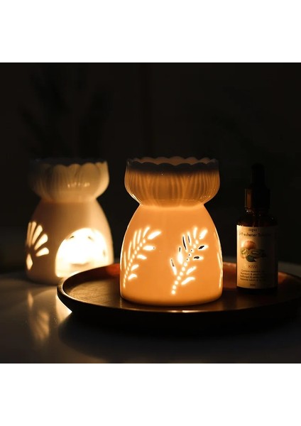 No.7 Tarzı Seramik Mumluk Yağ Tütsü Brülör Esansiyel Aromaterapi Yağ Brülör Lambaları Porselen Ev Oturma Odası Dekorasyonu (Yurt Dışından) indirimleri