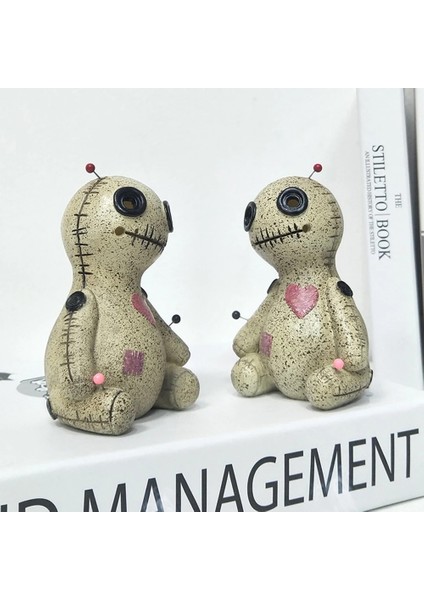 Bir Stil Voodoo Bebek Koni Brülör Reçine Süs Tütsü Brülör El Yapımı El Sanatları Süsler Ev Dekorasyon Masaüstü Süs Sahne (Yurt Dışından) indirimleri