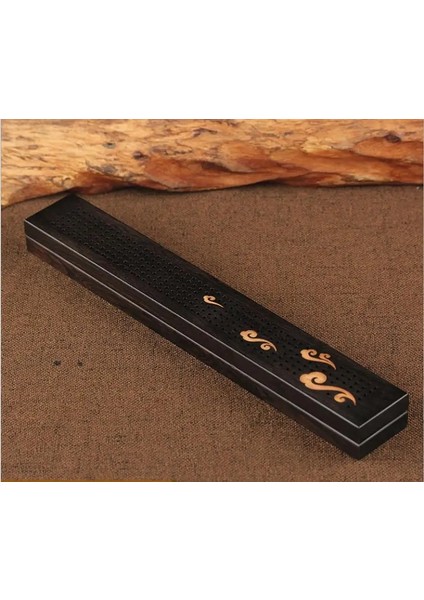 Sandal Ağacı Tarzı El Yapımı Yaratıcı Ahşap Aromaterapi Tütsü Çubuğu Tutucu Hollow Tütsü Brülör Ahşap Buhurdan Kutusu Ahşap Oyma Craftese Hediye (Yurt Dışından) fırsatları