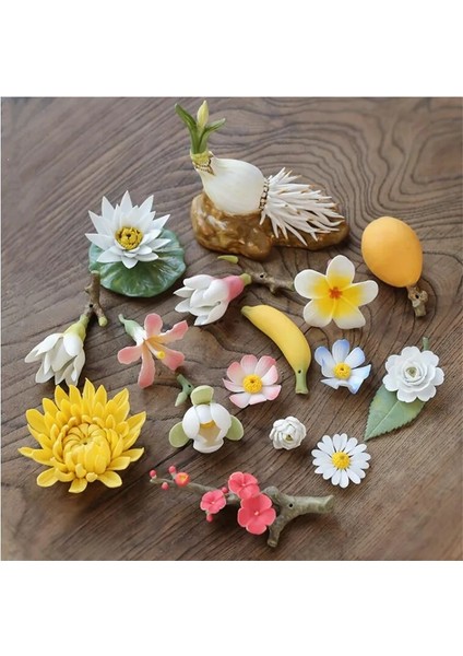 F Stili Sevimli Seramik Küçük Papatya Tütsü Brülör Çubuk Tütsü Çubuğu Kokulu Çay Tütsü Koltuk Kapalı Sandal Ağacı Lavabo Ev Dekorasyon (Yurt Dışından) fiyatları