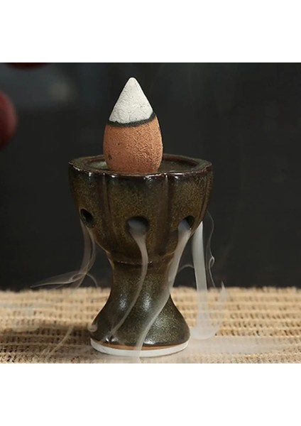 B Tarzı Multi Style Mountains River Waterfall Zen Incense Burner Fountain Backflow Aroma Smoke Censer Holder For Home Crafts (Yurt Dışından)