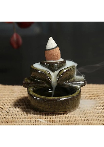 B Tarzı Multi Style Mountains River Waterfall Zen Incense Burner Fountain Backflow Aroma Smoke Censer Holder For Home Crafts (Yurt Dışından)