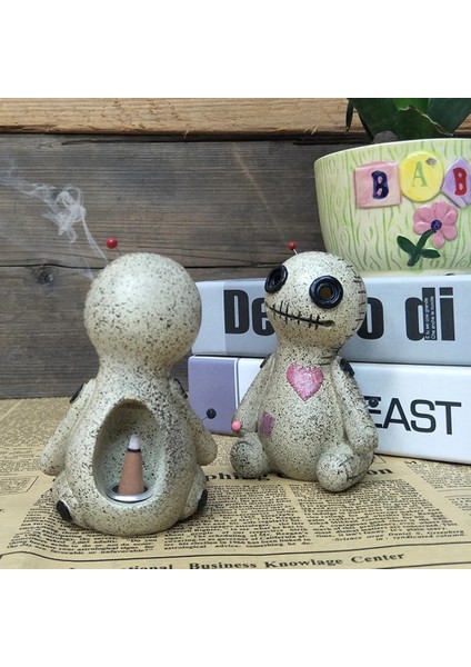 No.1 Tarzı Voodoo Bebek Koni Brülör Tütsü Brülör Masaüstü Reçine Süs El Yapımı Carft Süsler Dekoratif Sahne Ev Dekorasyon Buhurdan (Yurt Dışından) modelleri