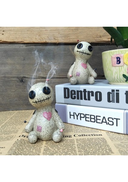 No.1 Tarzı Voodoo Bebek Koni Brülör Tütsü Brülör Masaüstü Reçine Süs El Yapımı Carft Süsler Dekoratif Sahne Ev Dekorasyon Buhurdan (Yurt Dışından) indirimleri