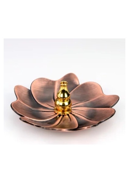 G Tarzı Geri Akış Tütsü Brülör Çubuk Tütsü Tutucu Ev Budizm Dekorasyon Bobin Lotus Censer Bronz Hava Buharlaştırıcı Ev Dekor Malzemeleri (Yurt Dışından)