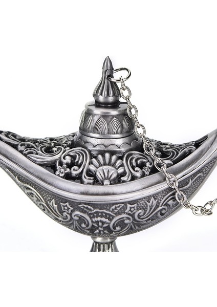 Mor Tarzı 1pcs Antique Style Retro Vintage And Gothic Gift Tin Alloy Incense Burner For Children Home Decoration (Yurt Dışından)