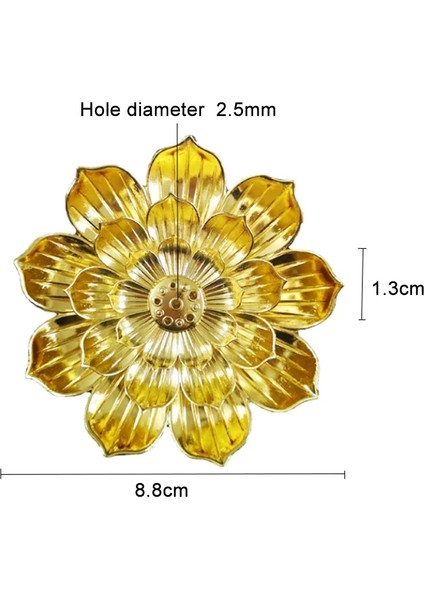 Kırmızı Stil Lotus Şekilli Tütsü Tabağı Sandal Ağacı Brülör Çubuk Buhurdan Ev Yoga Stüdyoları Budizm Nasturtium Tütsü Hattı Tutucu (Yurt Dışından)