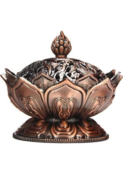 Bir Stil Lotus Çiçeği Tütsü Brülör Alaşımı Çinko-Bakır Dese Buda Tütsü Tutucu Brülör Pirinç Sandal Ağacı Buhurdan Tütsü Sıcak Sıcak (Yurt Dışından)