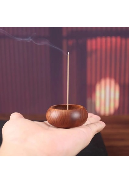 Kombinasyon 1 Stili Vintage Ahşap Buhurdan Tütsü Çubuğu Tutucu Joss Kutusu Tütsü Brülör Masa Masa Dekorasyon Ev Çayevi Aromaterapi Fırını (Yurt Dışından)