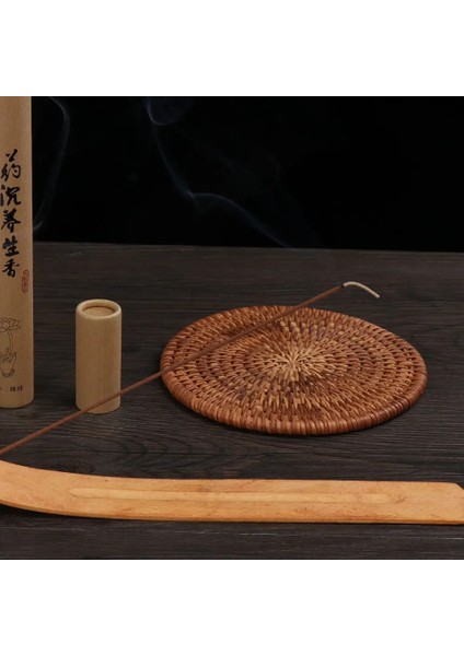 Açık Sarı Stil Aromaterapi Tabanı Ahşap Doğal Düz Ahşap Ahşap Tütsü Brülör Çubuk Kül Yakalayıcı Tutucu Ev Basınç Brülörü Rölyef Ayarlanabilir (Yurt Dışından)