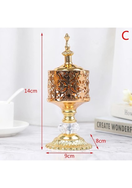 C Stili Orta Doğu Avrupa Yaratıcı Dantel Tütsü Brülör Metal El Sanatları Süsler Tütsü Brülör Manevi Dekor Tütsü Brülör Arapça Yeni (Yurt Dışından)