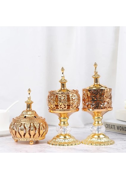 C Stili Orta Doğu Avrupa Yaratıcı Dantel Tütsü Brülör Metal El Sanatları Süsler Tütsü Brülör Manevi Dekor Tütsü Brülör Arapça Yeni (Yurt Dışından)