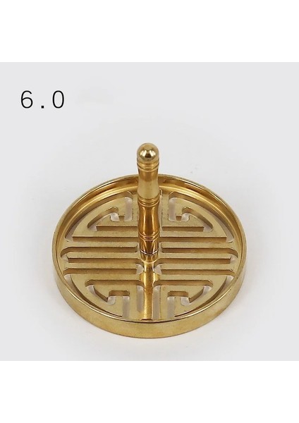 H Stili Tütsü Brülör Aksesuarları Bakır Metal Lotus Bulutu Oymalı Baskı Baskı Ekipmanları Toolese Oturma Odası Tütsü (Yurt Dışından)