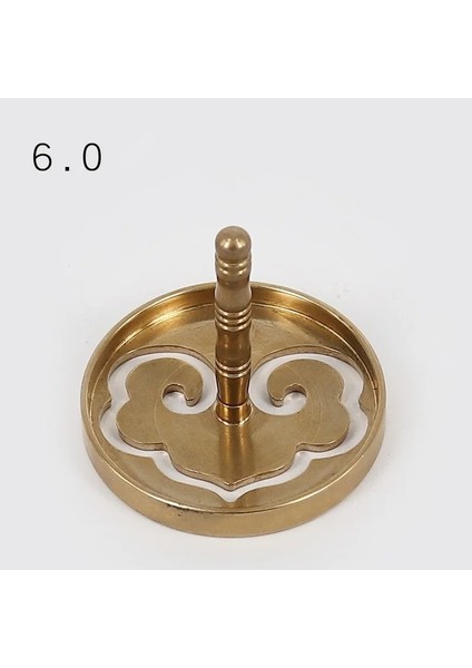 H Stili Tütsü Brülör Aksesuarları Bakır Metal Lotus Bulutu Oymalı Baskı Baskı Ekipmanları Toolese Oturma Odası Tütsü (Yurt Dışından)