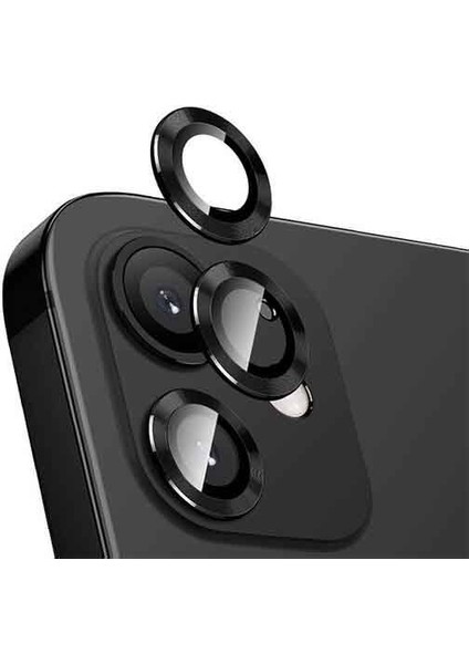 Apple iPhone 12 Mini Zore Cl-12 Premium Safir Parmak Izi Bırakmayan Anti-Reflective Kamera Lens Koruyucu