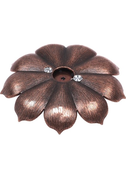 No.8 Stili Sıcak Satış 1 Adet Alaşım Tütsü Brülör Çubuk Tutucu Plaka Budizm Lotus Censer Bronz Nasturtium Tütsü Brülör 12 Stilleri (Yurt Dışından)