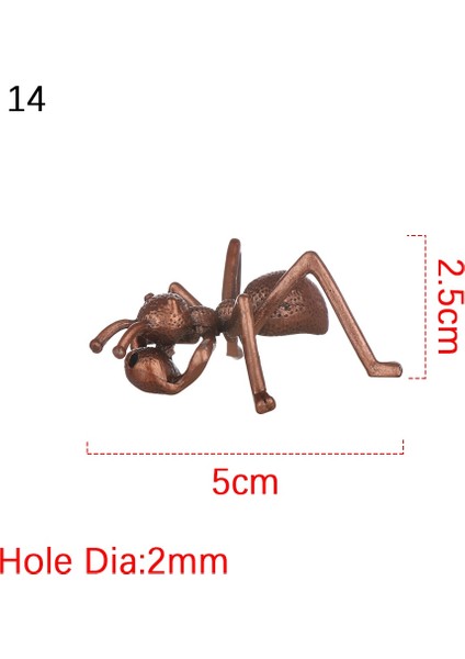 No.14 Tarzı 1 Adet Mini Cafe Süs Budizm Alet Kül Catcher Joss-Stick Takılı Tütsü Tutucu Bakır Buhurdan Ev Dekorasyon (Yurt Dışından)