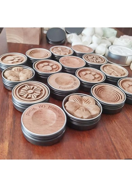 Kayın Tarzı Essential Oil Diffused Wood Essential Oil Loose Tablets Indoor Car Pendant Diffuser Aromatherapy Creative Decoration With Box (Yurt Dışından)